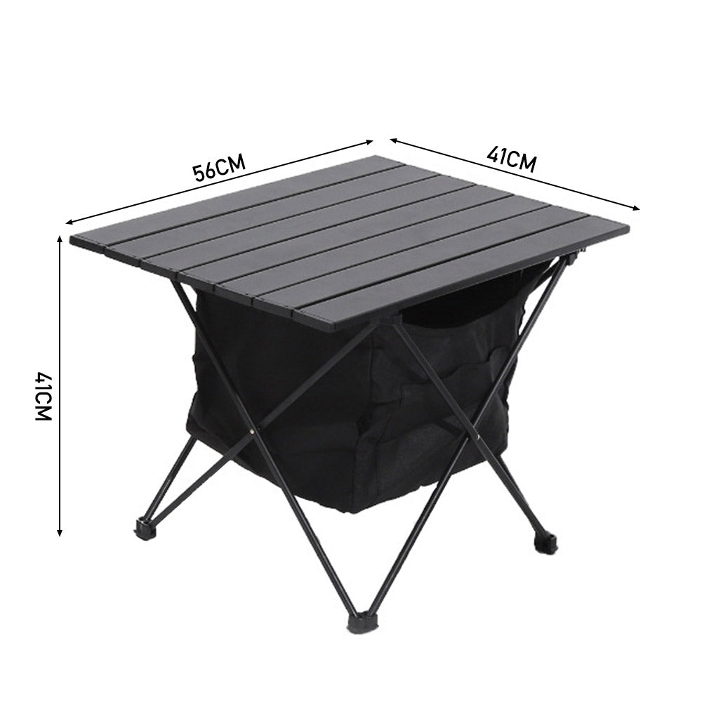 Aluminum Portable Roll-Top Camp Table