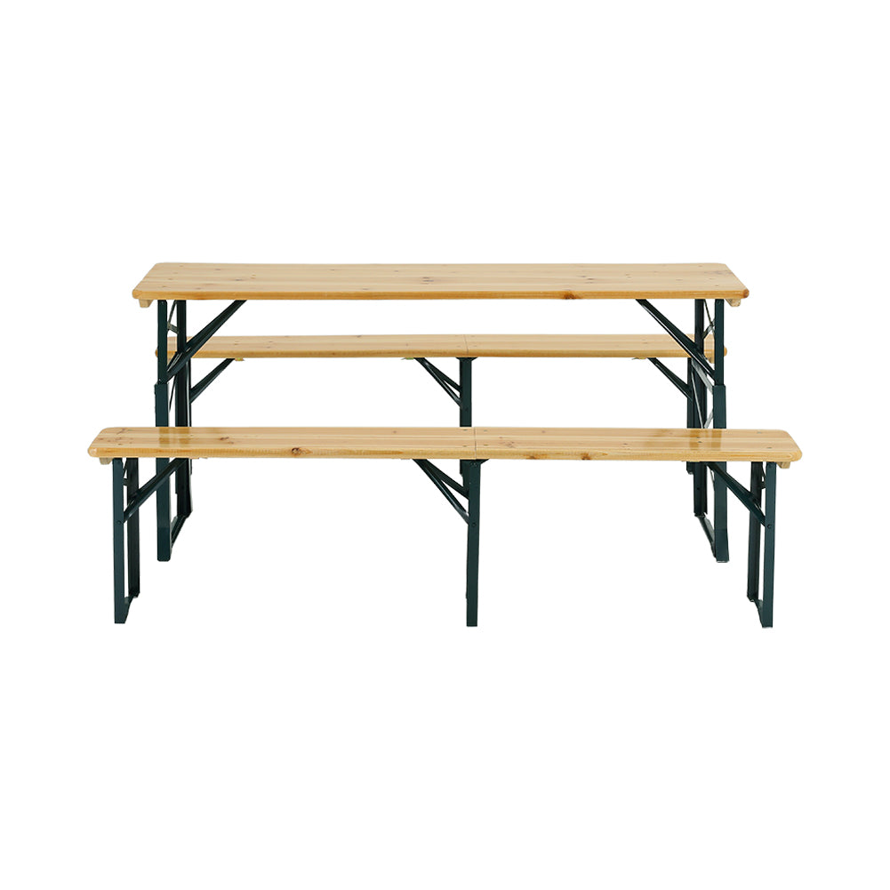 170CM Wide Foldable and Height Adjustable Outdoor Camping Table