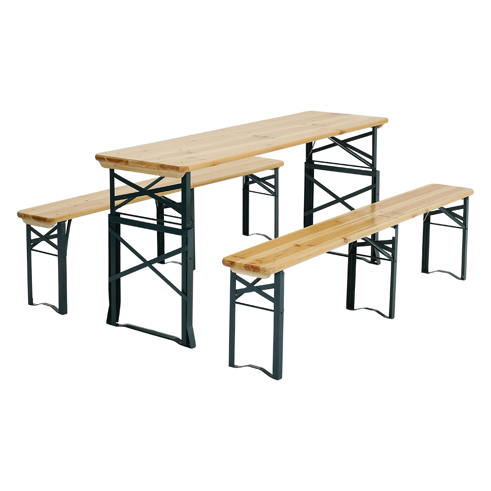170CM Wide Foldable and Height Adjustable Outdoor Camping Table