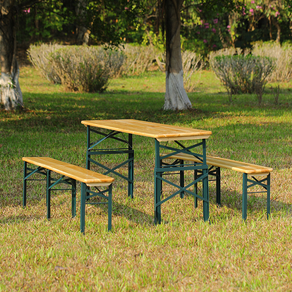 170CM Wide Foldable and Height Adjustable Outdoor Camping Table