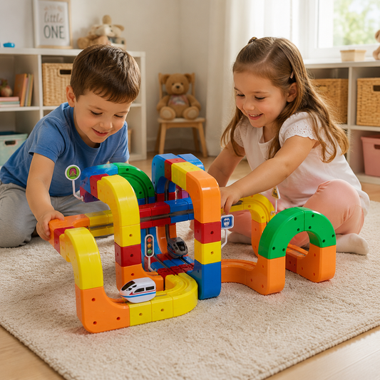Electric Train Set for Kids