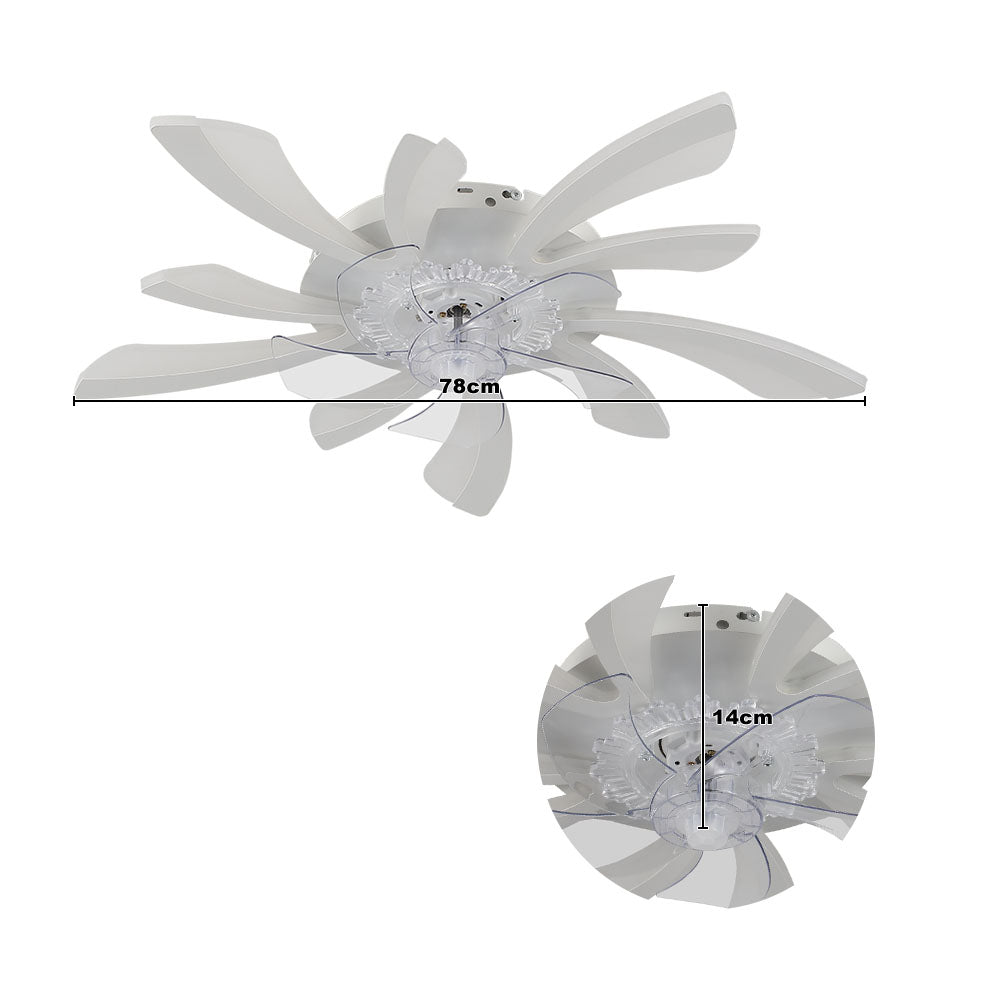 78cm Creative Ceiling Fan with LED Lights