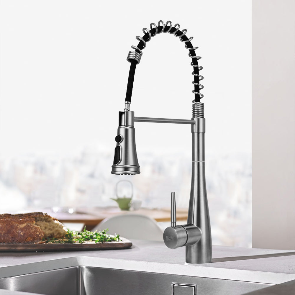 Pre-rinse Pull-Down Swivel Kitchen Faucet