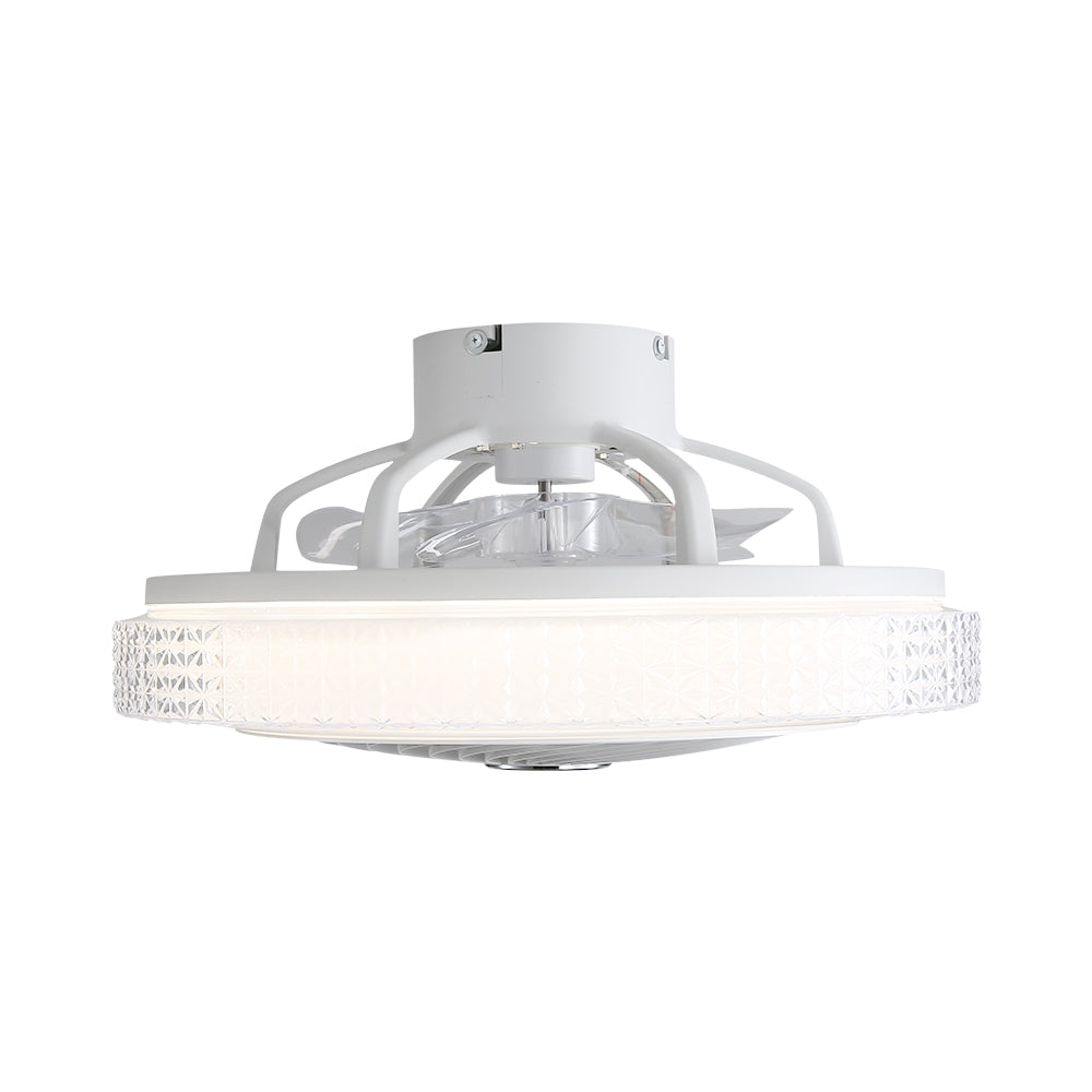 20inch Acrylic Ceiling Mount LED Fan Light