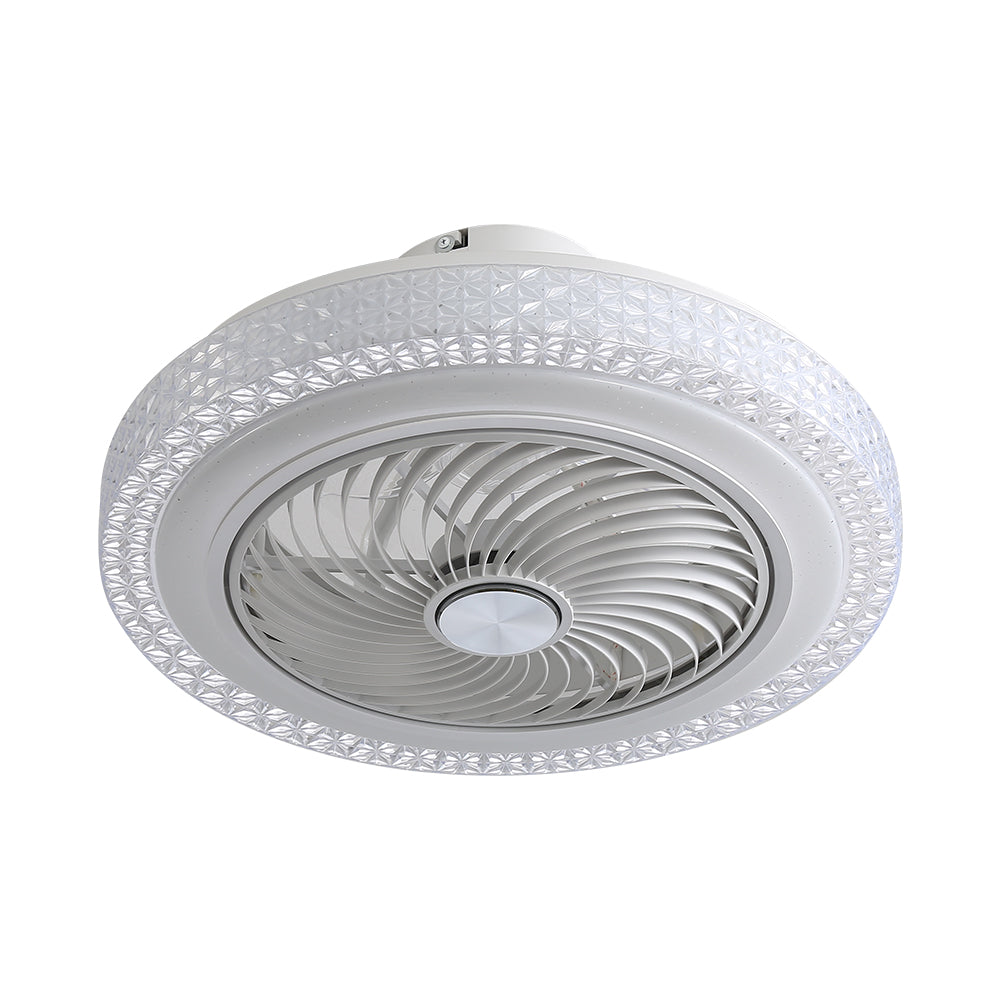 20inch Acrylic Ceiling Mount LED Fan Light