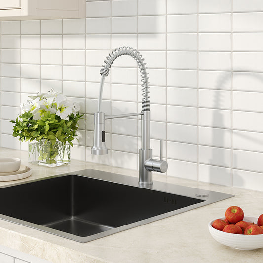 Commercial Swivel Pulldown Kitchen Faucet