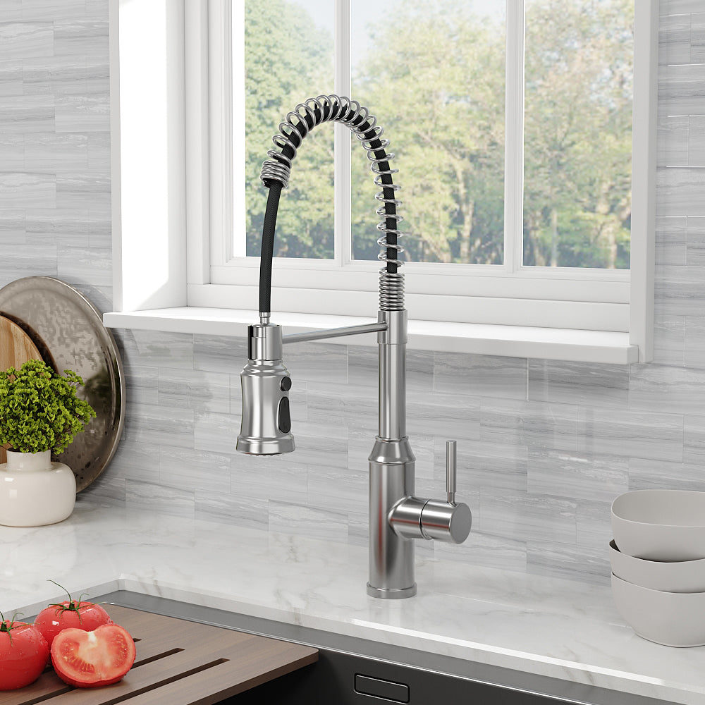 Kitchen Swivel Pulldown Faucet
