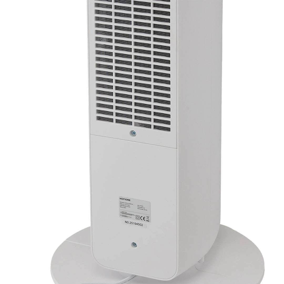39 Inch 40W Portable Tower Fan with Remote Control