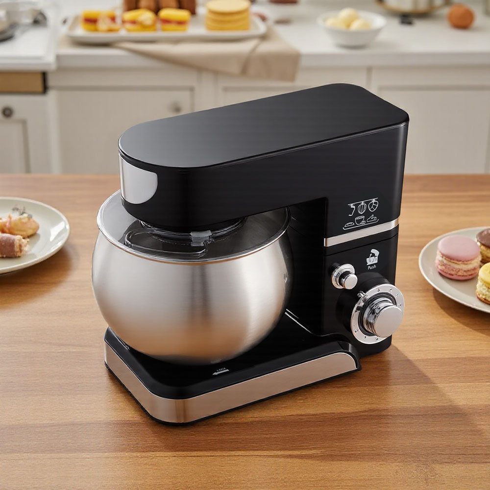 6 Speed 5L Multifunctional Household Tilt-Head Stand Mixer