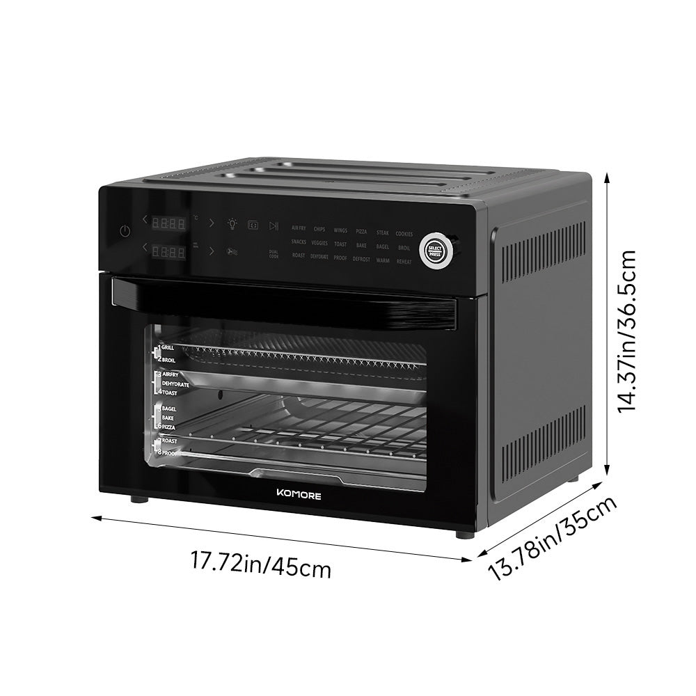 30L 1800W Multifunction Air Fryer Toaster Oven