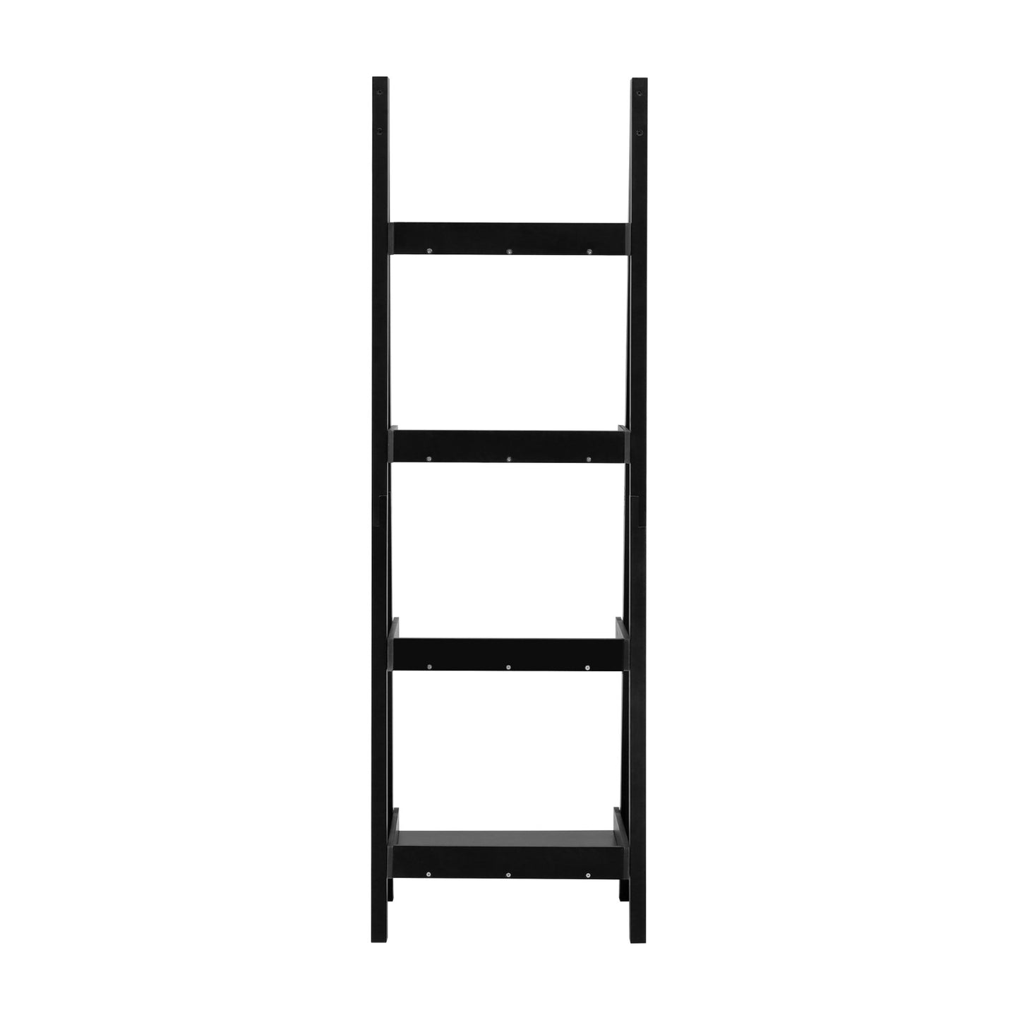 4-Tier Wooden Display Ladder Shelf for Home