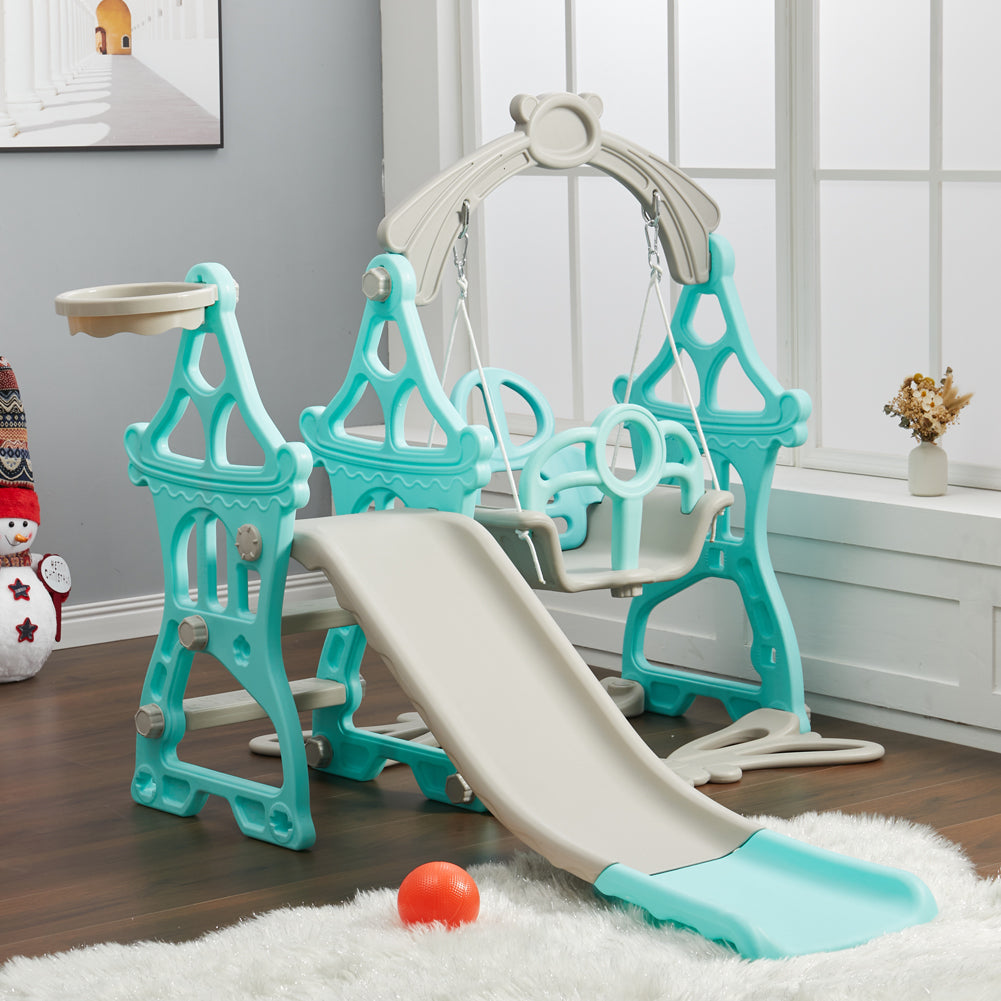 Toddler Swing and Slide Playset