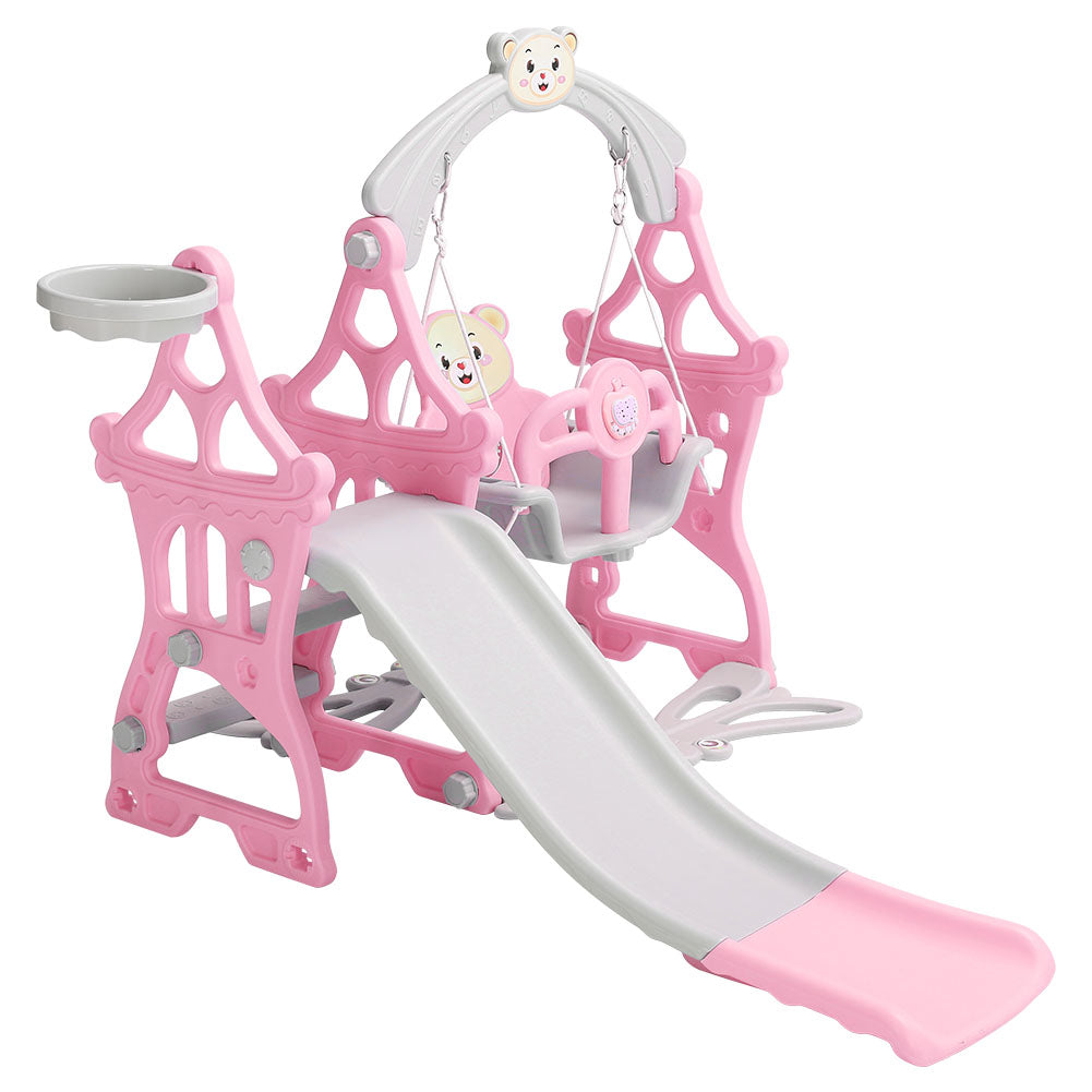 Toddler Swing and Slide Playset