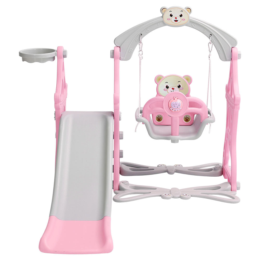 Toddler Swing and Slide Playset