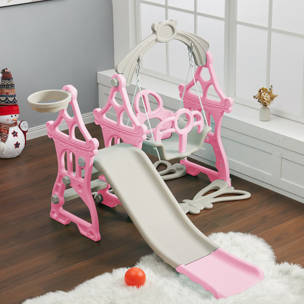 Toddler Swing and Slide Playset