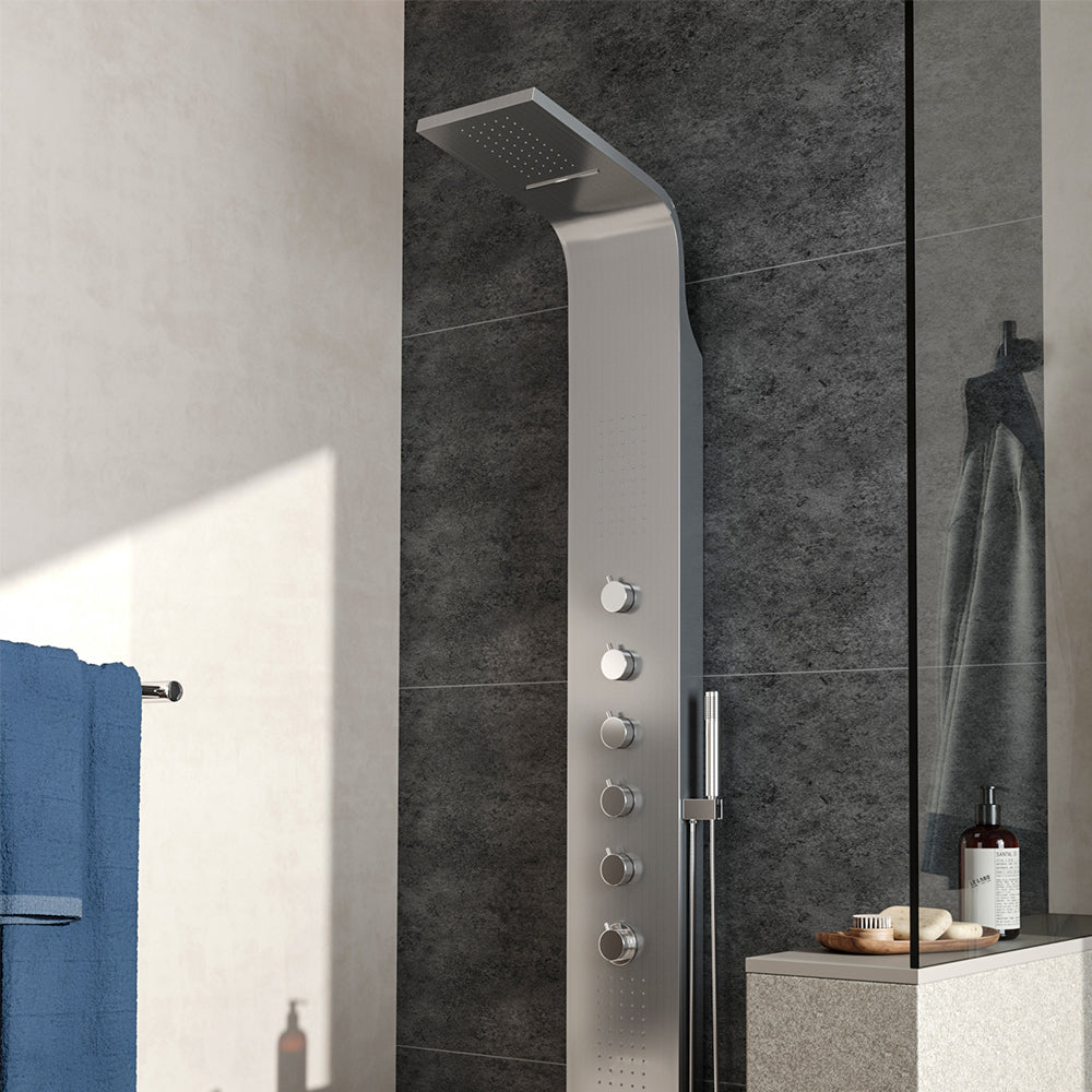 Stainless Steel Exposed Shower Tower Panel