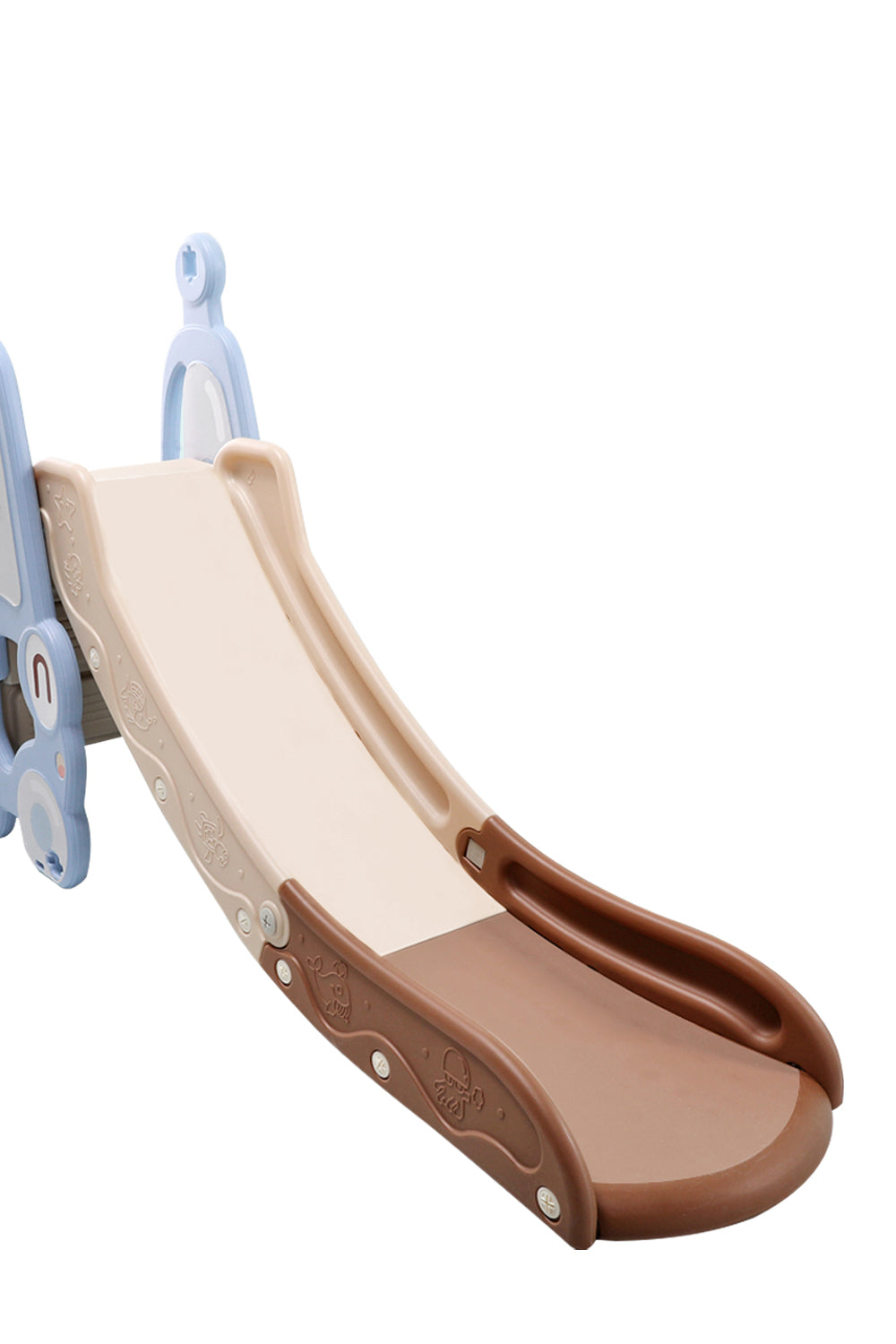 Musical Adjustable Swing and Slide Set for Kids