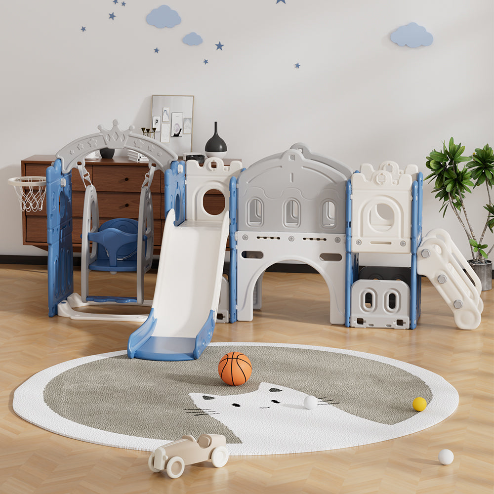 Toddler Swing and Slide Playset