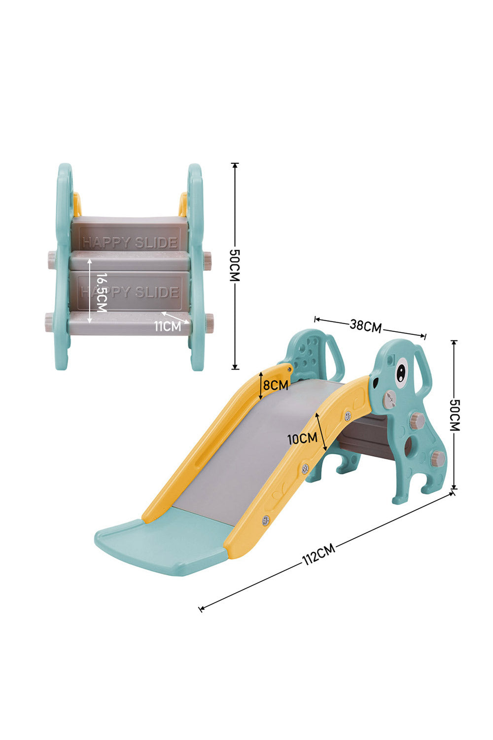 Kids Freestanding Puppy Indoor Toddlers Slide