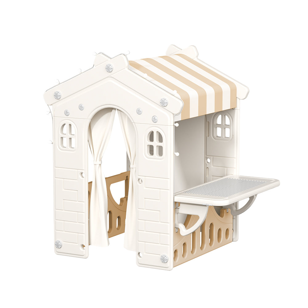Kids Plastic Playhouse for Indoor Outdoor
