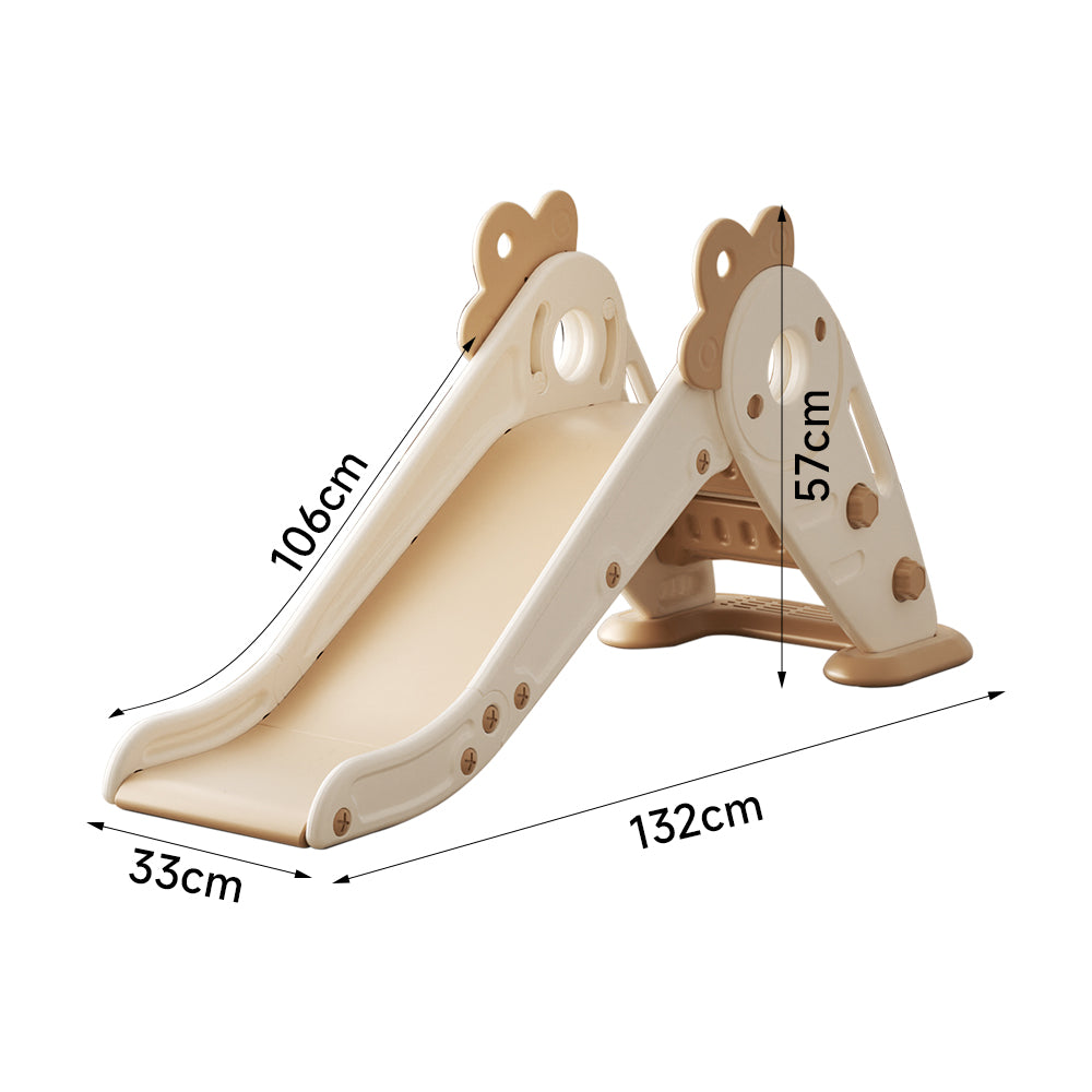 Kids Lovely Folding Plastic Carrot Slide for Toddler