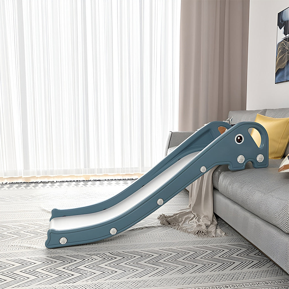 Kidkid Kids Indoor Elephant Plastic Slide for Sofa and Bed