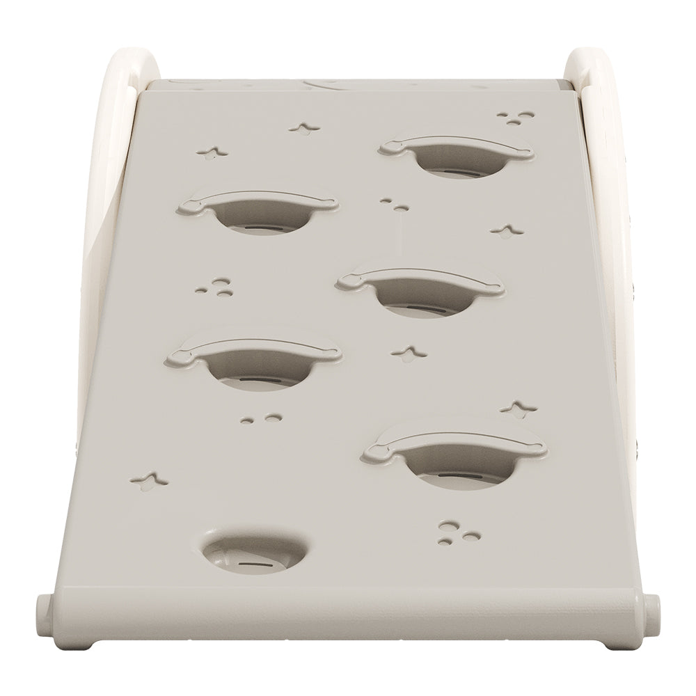 Indoor Climbing Frame Set with Three Dual-Sided Slides