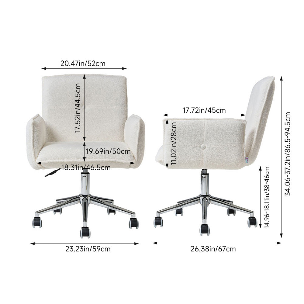 Swivel & Height Adjustable Office Chair