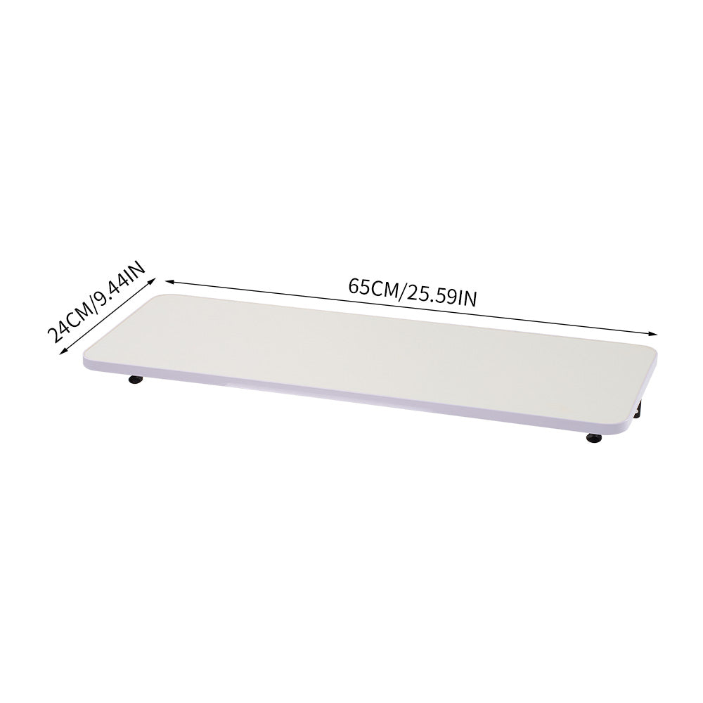 Wall-mounted Folding Table with Iron Brackets