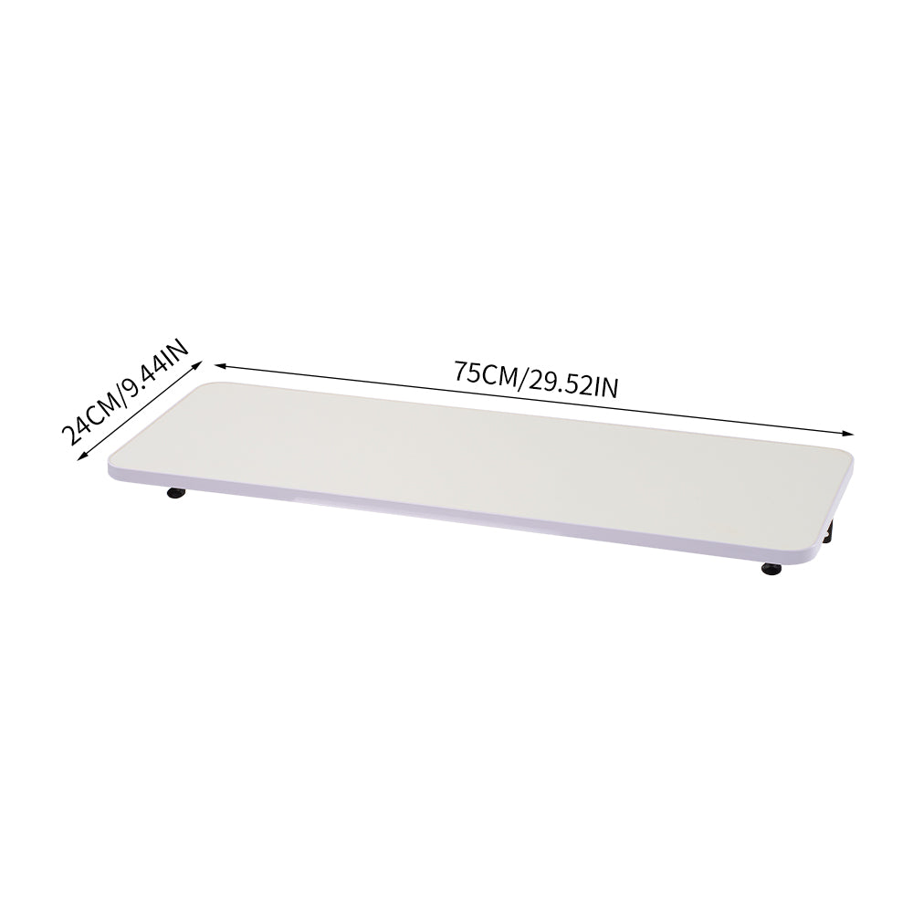 Wall-mounted Folding Table with Iron Brackets