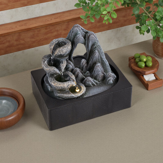 Soothing Light-Up Waterfall for Relaxation