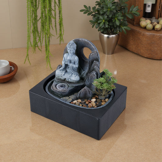 Relaxing LED Waterfall for Desk & Home