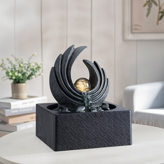 LED Tabletop Waterfall Fountain