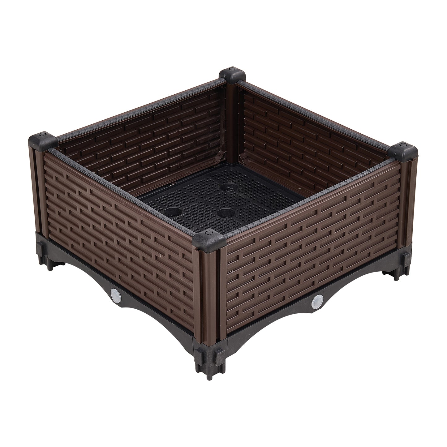 Plastic Raised Garden Bed Planter Box