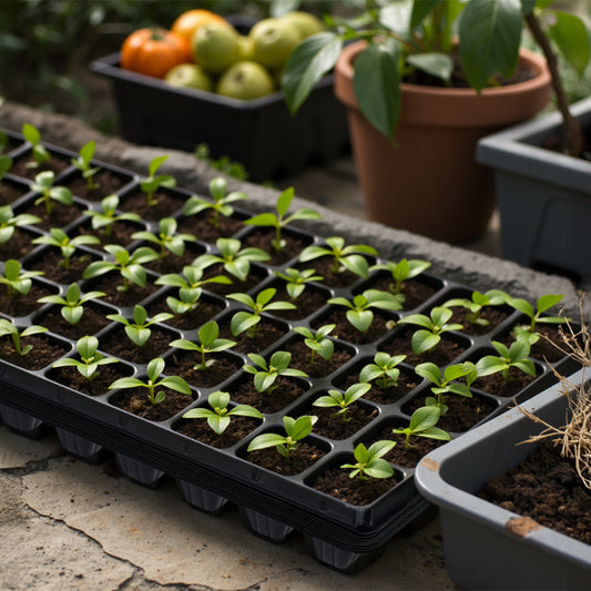 10 Pcs Thick Durable 50 Cell Seedling Tray