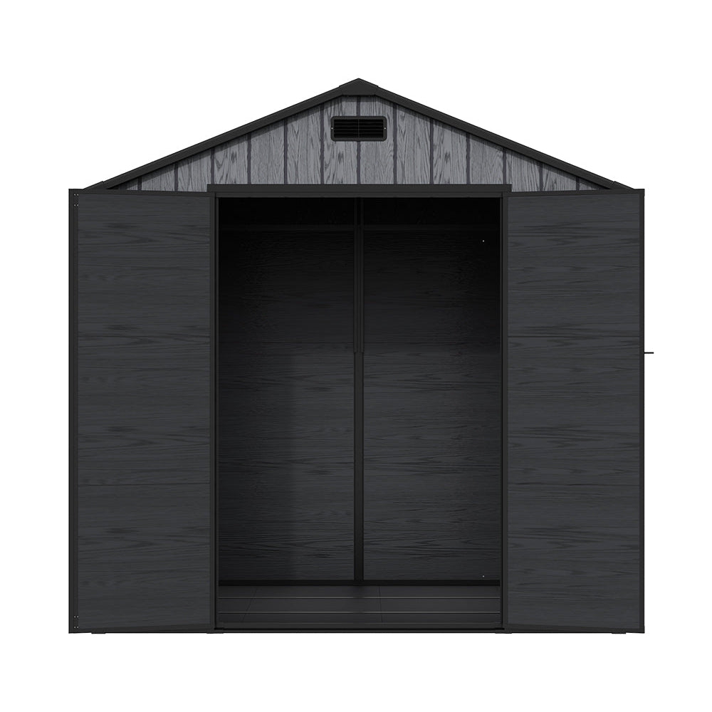 8 x 6FT Outdoor Plastic Storage Shed