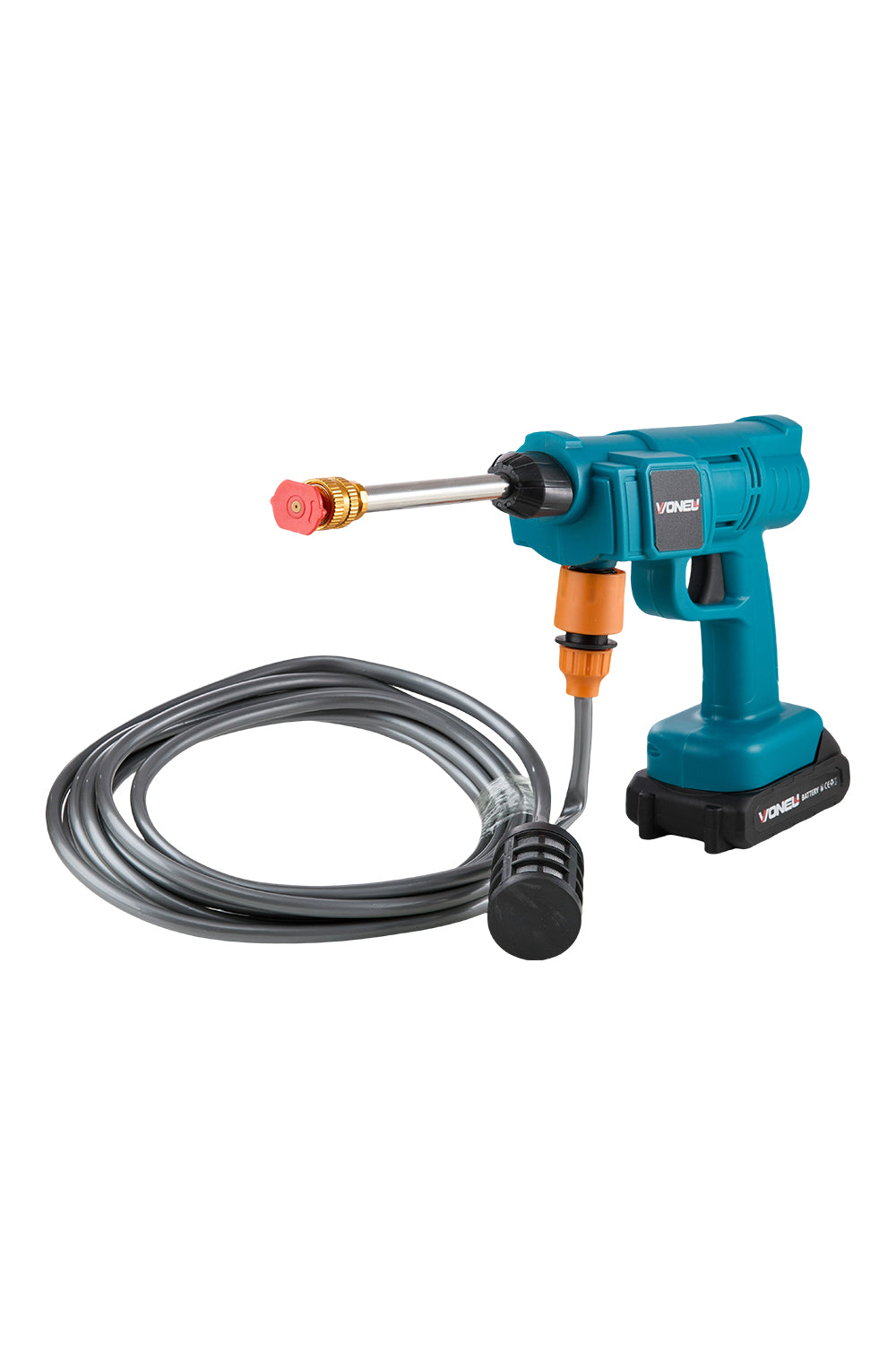 Electric Handheld Pressure Washer Cleaner with 2 Batteries