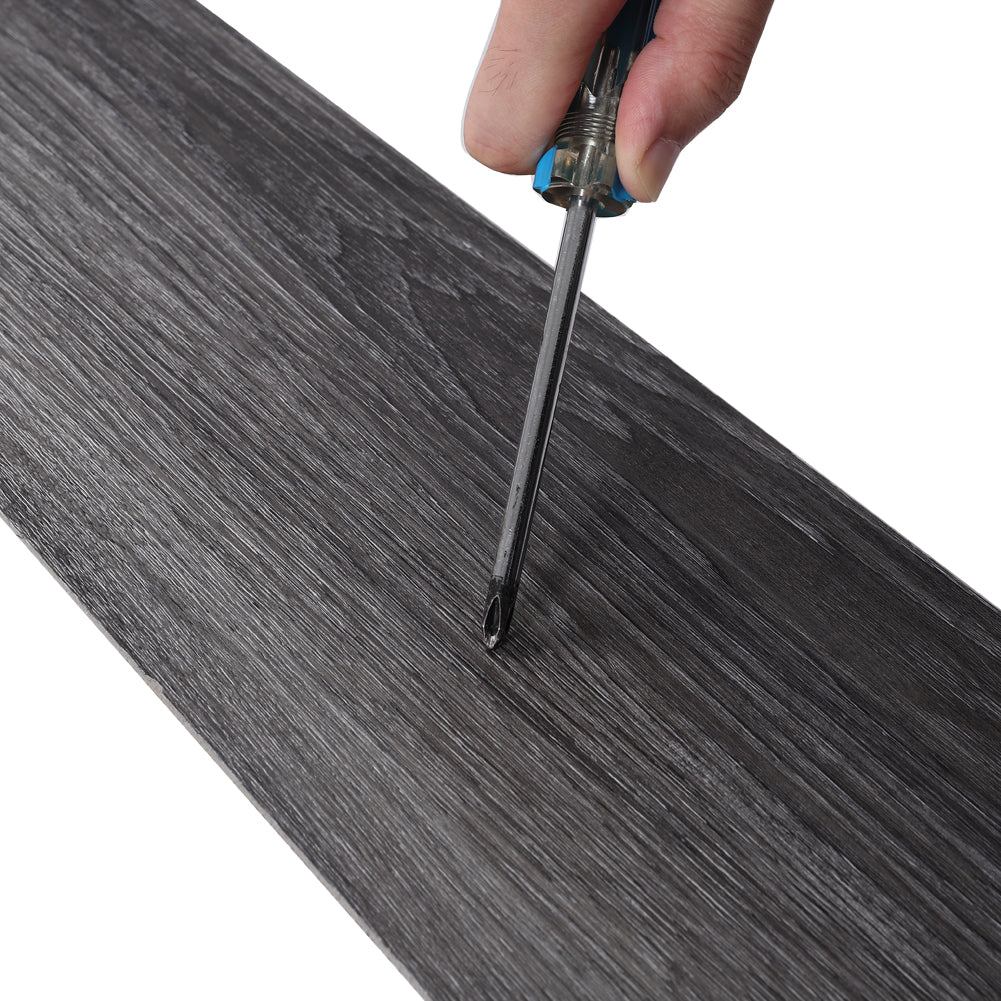 Rustic Lifelike Wood Grain Self-adhesive PVC Flooring