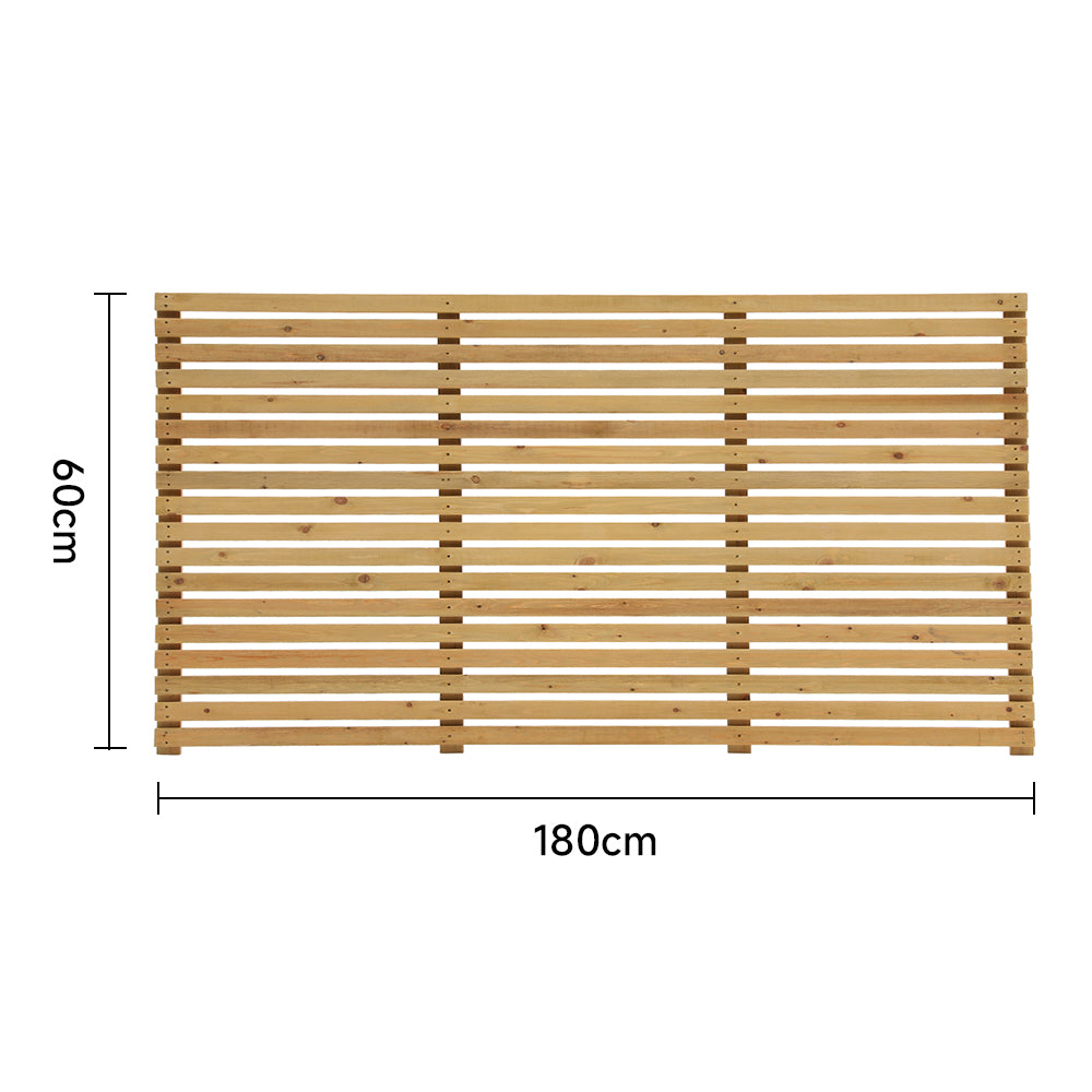 180CM Wide Pine Wood Garden Fence
