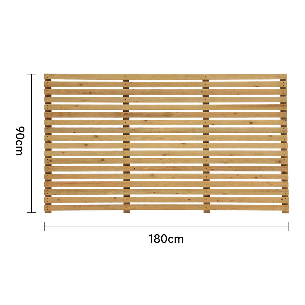 180CM Wide Pine Wood Garden Fence