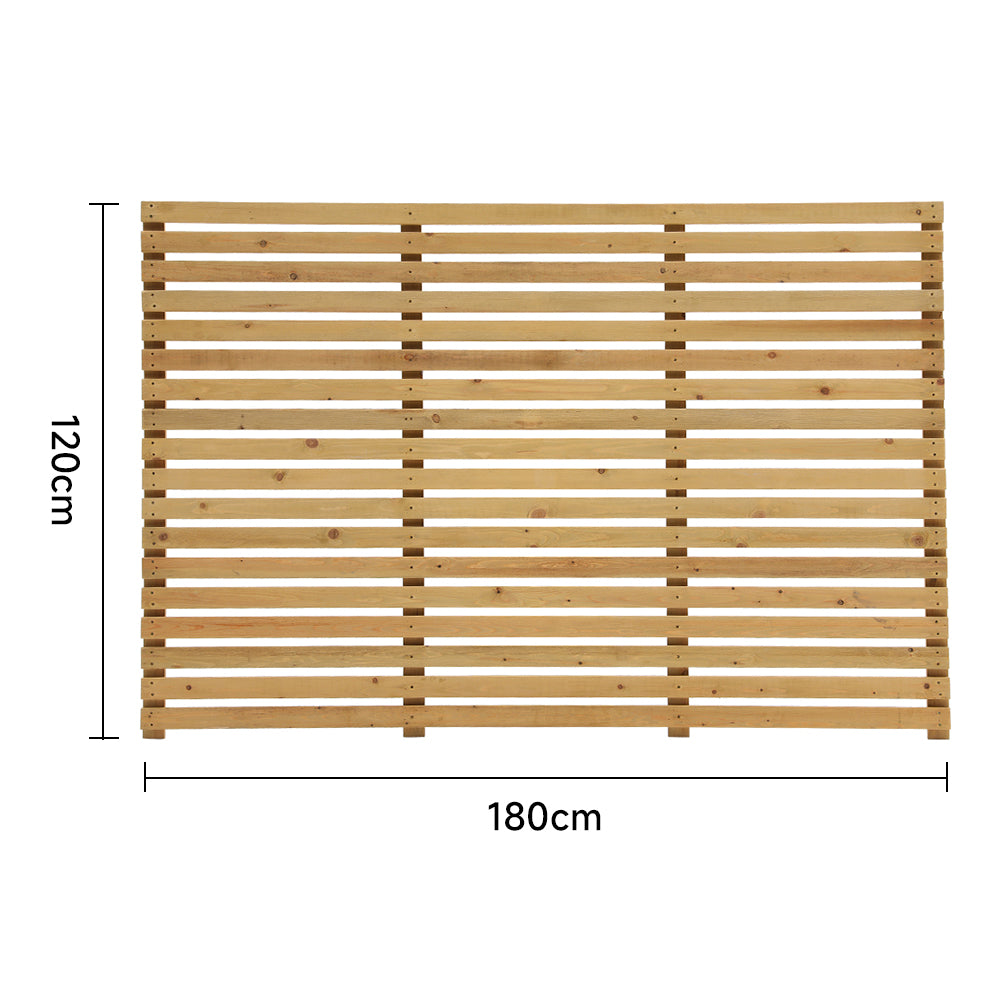 180CM Wide Pine Wood Garden Fence