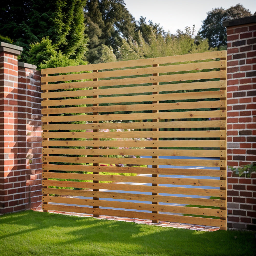 180CM Wide Pine Wood Garden Fence