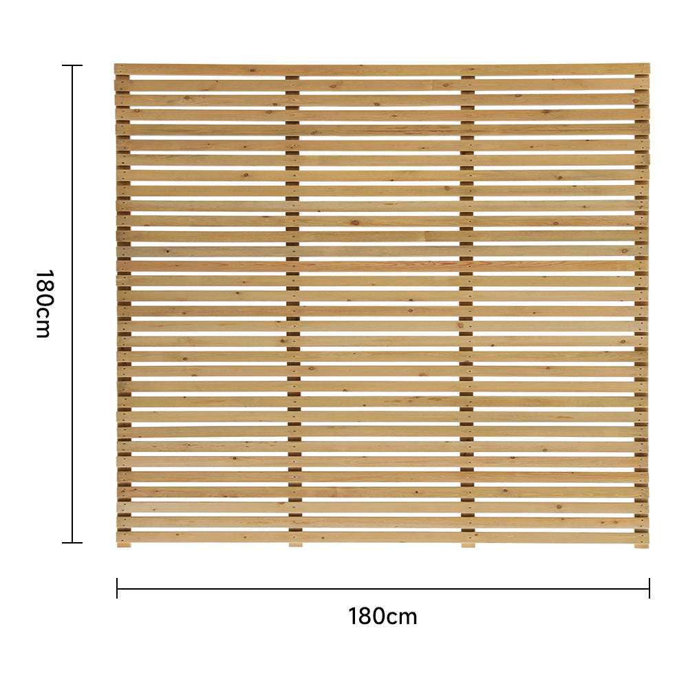 180CM Wide Pine Wood Garden Fence