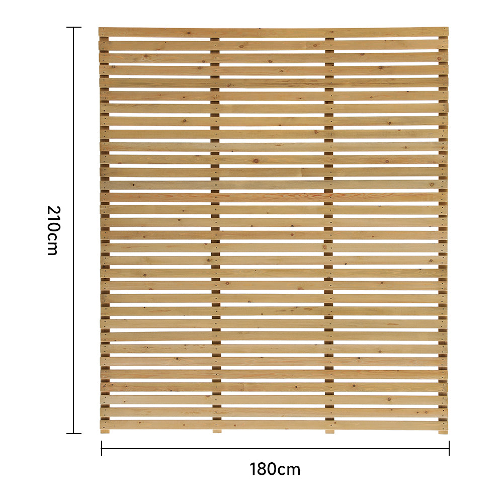 180CM Wide Pine Wood Garden Fence