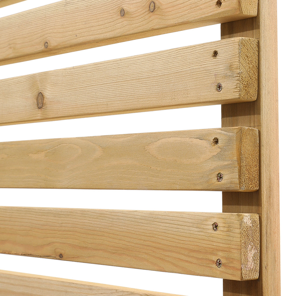 180CM Wide Pine Wood Garden Fence