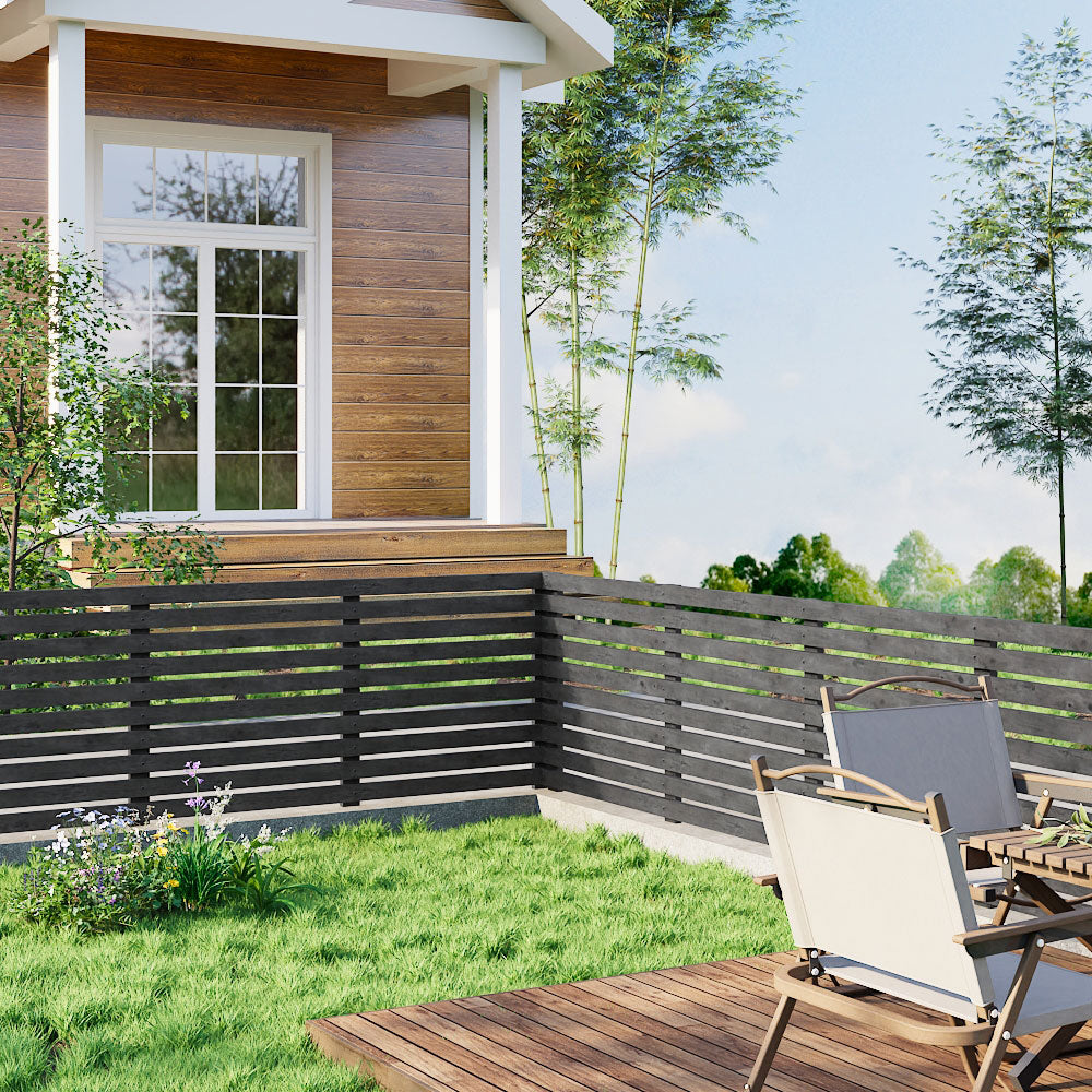 Wood Privacy Screen for Garden
