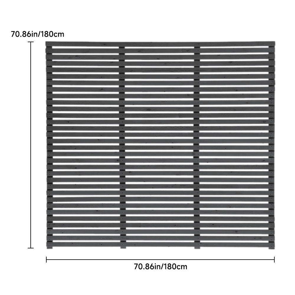 Garden Privacy Wood Fence