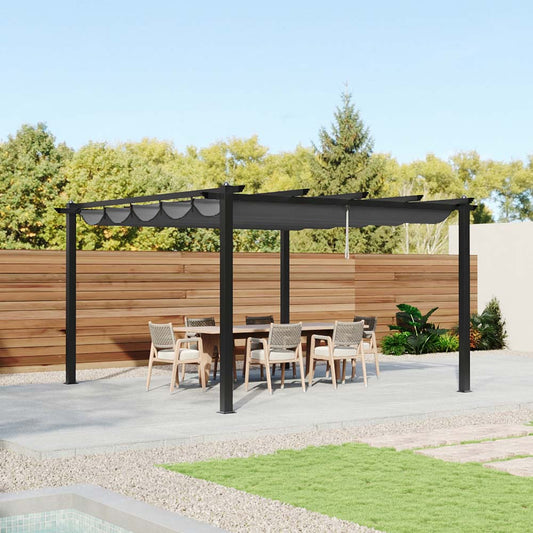 Adjustable Roof Aluminum Pergola