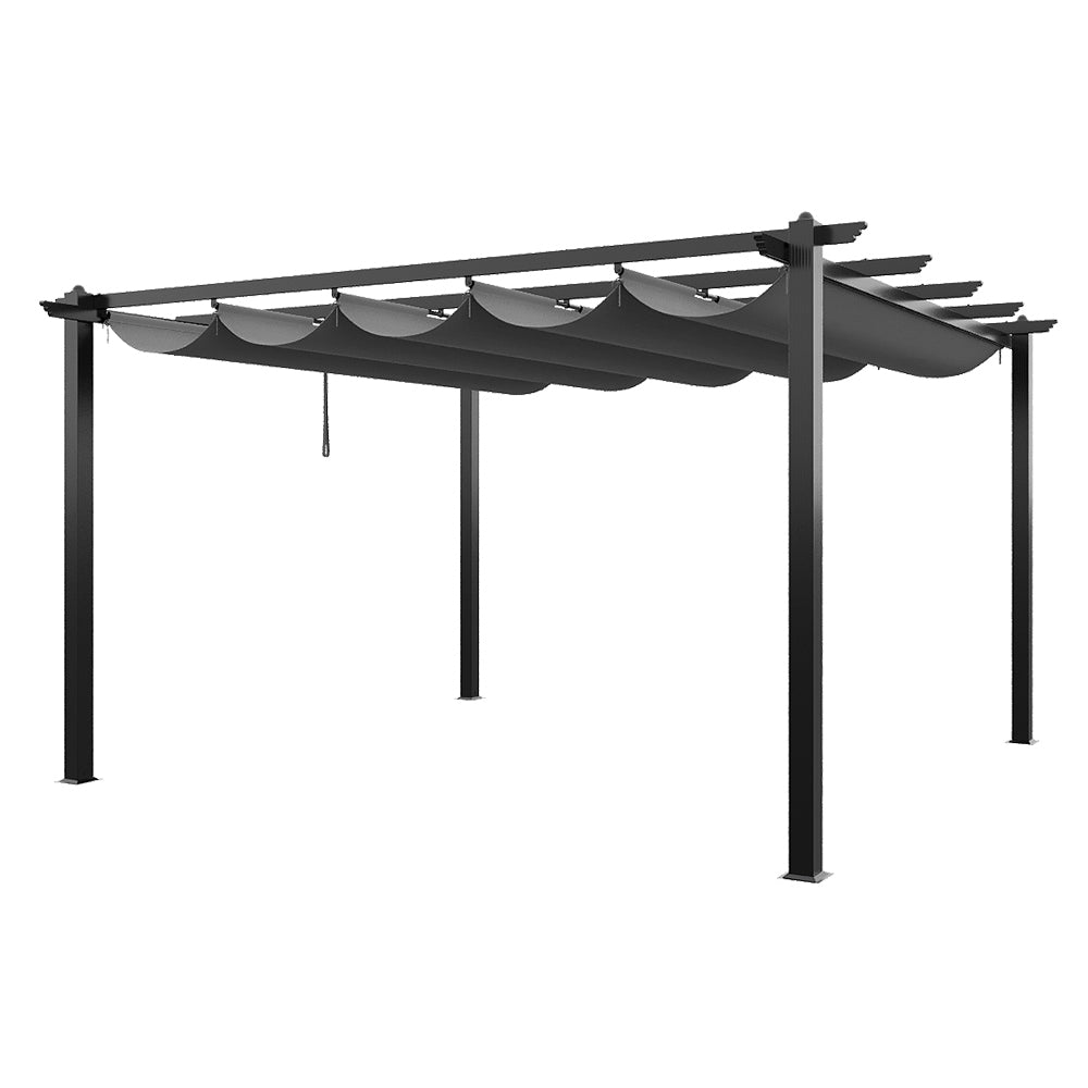 Adjustable Roof Aluminum Pergola
