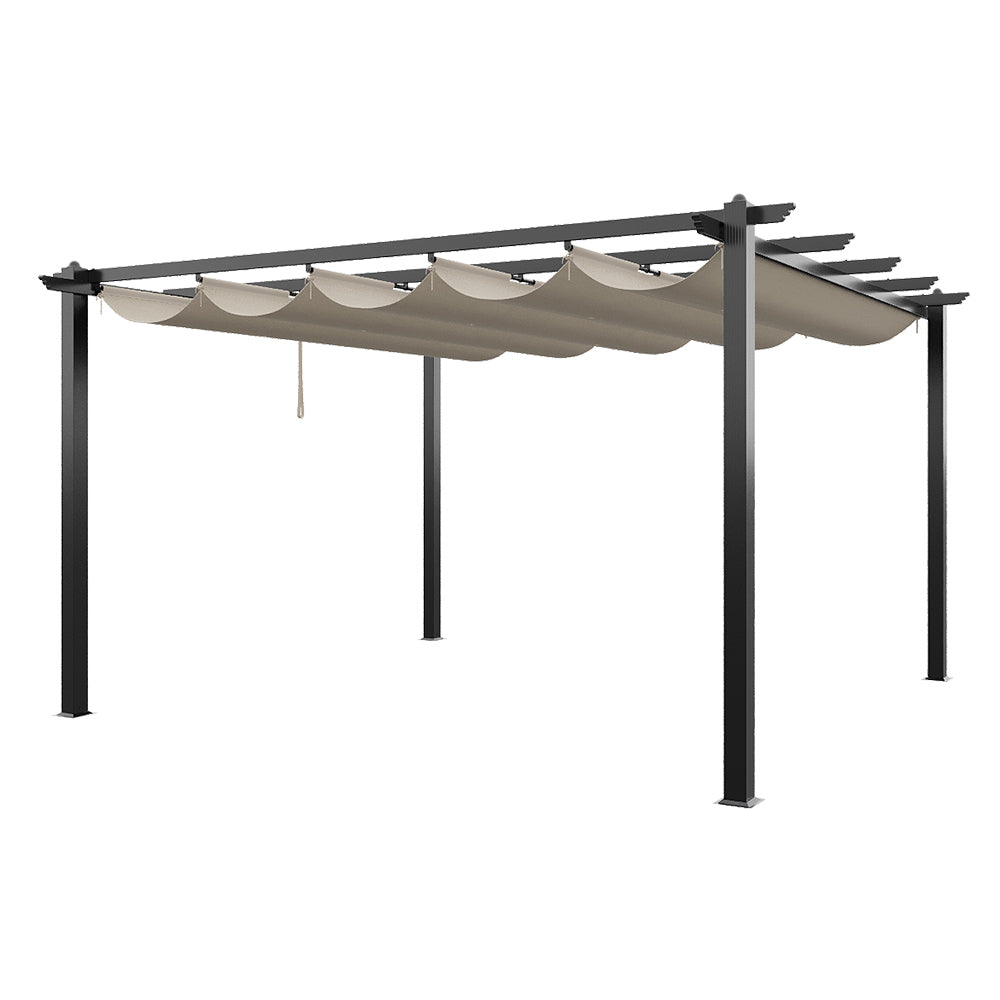 Adjustable Roof Aluminum Pergola